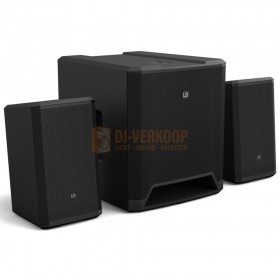 LD Systems DAVE 15 G4X -  Compact 2.1 powered PA system