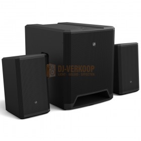 LD Systems DAVE 18 G4X -  Compact 2.1 powered PA system