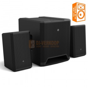 Demo in de winkel! LD Systems DAVE 15 G4X -  Compact 2.1 powered PA system