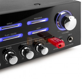 Fenton AV120BT - Stereo HiFi versterker met bluetooth en usb detail