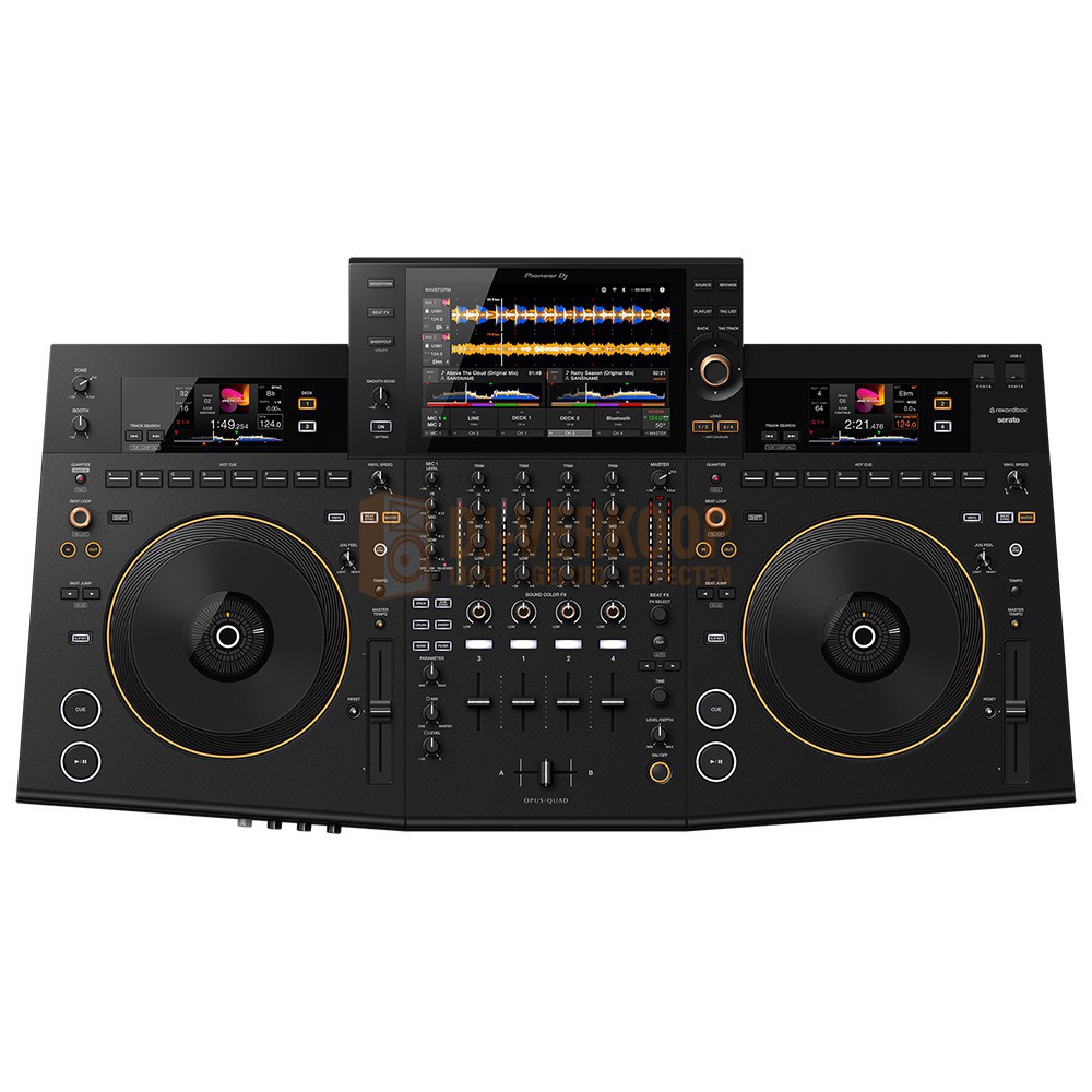 Pioneer DJ Opus-Quad - Professional all-in-one DJ system (black) - Bovenaanzicht