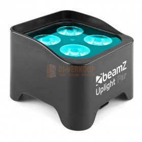 BeamZ  BBP90 - Uplight Par 4x 4W met oplaadbare accu