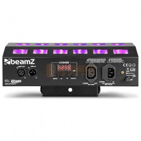 BeamZ BUV463 - 24x 3W UV LED's Stroboscoop