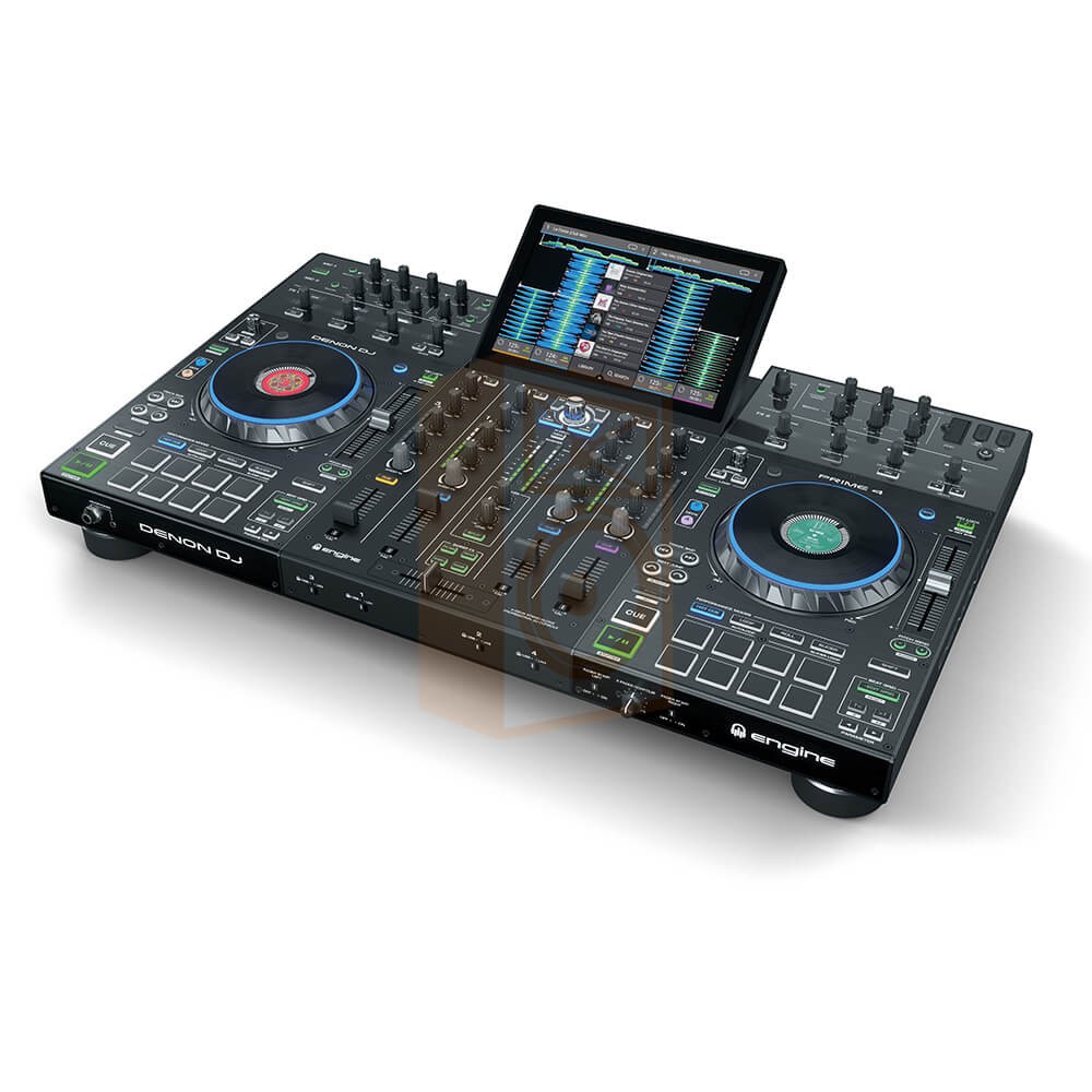 Kom de Denon DJ Prime 4 testen in de winkel - Pro 4 deck USB standalone DJ systeem