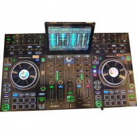 B-Stock - Denon DJ Prime 4 - Pro 4 deck USB standalone DJ systeem bovenaazicht
