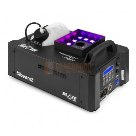 BLAZE800 Vertical Fogger 12x4W 4in1 LED - 800W rookmachine met 12x 4W 4-in-1 LED's