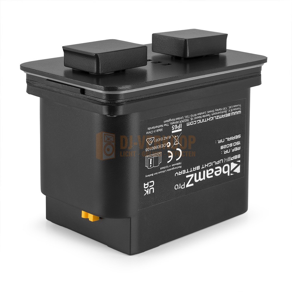 BeamZ Pro BBP54B Replacement Battery Pack - Lithium-ion replacement accu-pack geschikt voor de BBP54