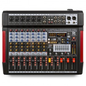 Power Dynamics PDM-T804 - Stage Mixer 8-Channel DSP/MP3