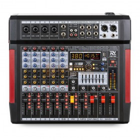 Power Dynamics PDM-T604 - Stage Mixer 6-Channel DSP/MP3