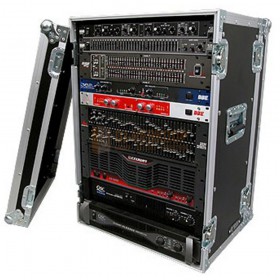 Road Ready RR16UAD - 16U amplifier deluxe rack system - 45cm body depth