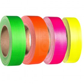 Adam Hall Accessories Neon Gaffer Tapes 58065 - Te krijgen in meerdere neon kleuren, 38mm breed en 25M lang