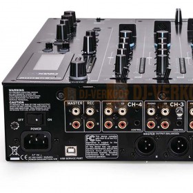 aansluitingen achterkant detail 1 Reloop RMX-60 Digital - Digitale 4+1 channel DJ Mixer met FX