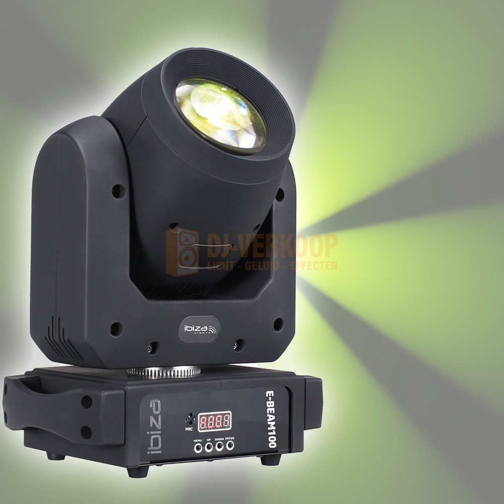 Ibiza Light E-BEAM100 - DMX LED 3° Beam moving head 100W