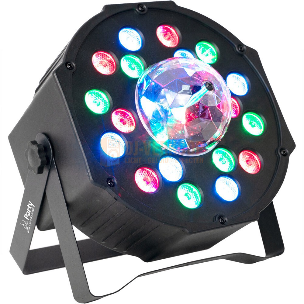 Ibiza Light Party-Bar-Astro - DMX Led Par Projector met Astro Effect LAmp