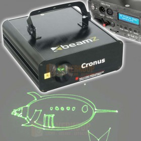 B-stock - BeamZ Cronus - Animatie Laser R/G/Y DMX SD