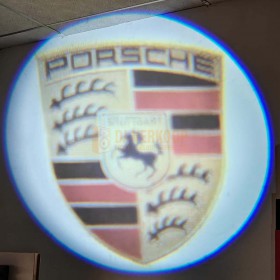 Artist10 LED IP LP-7 - Gobo('s) op maat Spoed! voorbeeld Porsche
