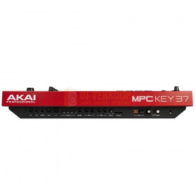Akai Professional MPC Key 37 - Standalone MPC Production Keyboard achterkant, aansluitingen