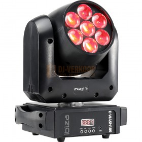 Ibiza Light E-WASH100 - DMX-Gestuurde LED Zoom & Wash Moving Head met RGBW 4-in-1 LEDs