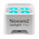 BeamZ BBP90W Battery Uplight Par 4x 4W White - Krachtige Draadloze LED Verlichting (16W) met RGB-UV Kleuren