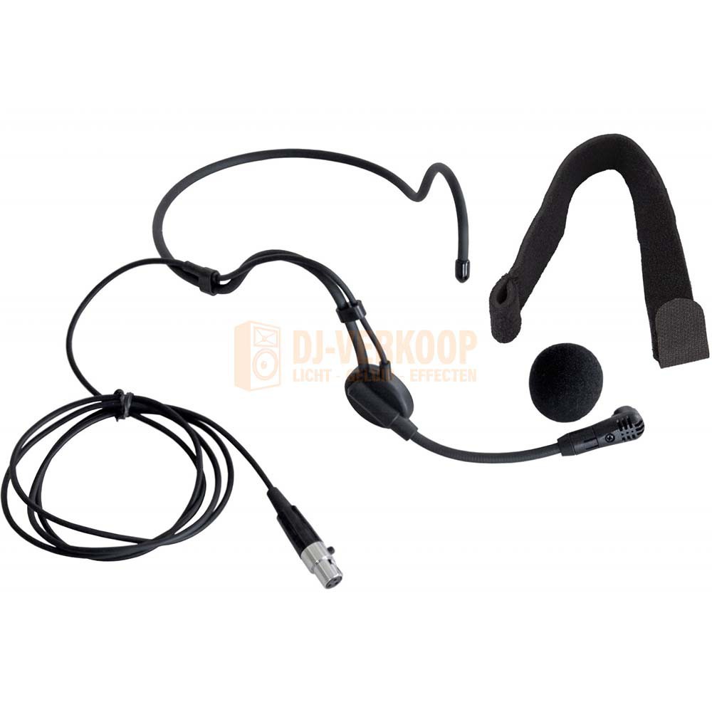 Audiophony GOHead - Earobics Elektretmicrofoon met hoofdband - mini XLR
