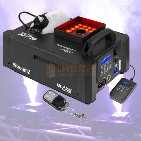 BeamZ BLAZE1200 - Verticaal en Horizontale Fogger 24x4W 4in1 LED met controllers