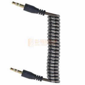 CableExpert CCA-405-6 - 3.5 mm stereo audio-spiraalkabel, 1.8 m