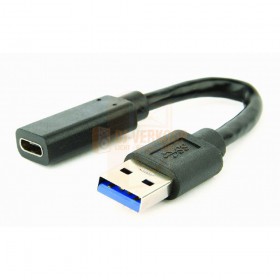 CableExpert A-USB3-AMCF-01 - USB3.1 naar USB-C adapter kabel (AMCF) 0.10 meter