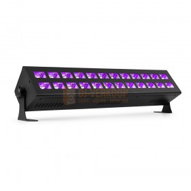 BeamZ BUV242 - UB Bar met 24 x 3W UV LEDS en DMX