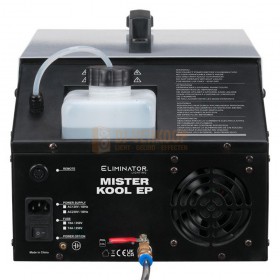Eliminator Lighting Mister Kool EP - 700W Low Fog / Laaghangende Rookmachine achterkant