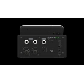 achterkant aansluitingen Mackie Pro DX4 - Digitale mixer met app bediening