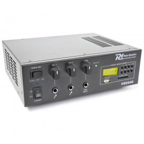 Genre Donker worden medeleerling Power Dynamics PDV040 40W/100V-12V versterker MP3 goedkoop kopen?