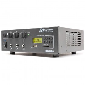 Genre Donker worden medeleerling Power Dynamics PDV040 40W/100V-12V versterker MP3 goedkoop kopen?