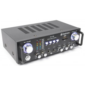 Skytronic AV-100 Stereo Karaoke versterker MP3