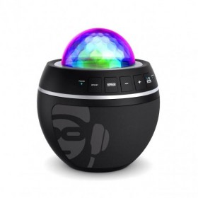 voorkant iDance BB10-Black - Audio Speakers met disco lamp en Bluetooth