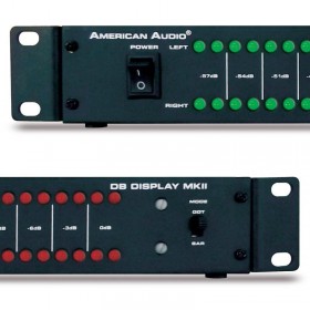 American Audio DB Display MKII decibel display voorzijde voorkant