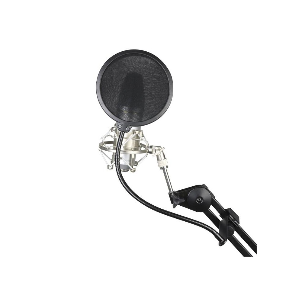 LD Systems D910 - Pop Filter Voor Studio Microfoons op een arm