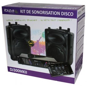 doos IBIZA Sound DJ-300MKII Disco Kit Complete Disco Set
