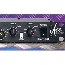 Zone en schakelaar Dateq ACE - 6 kanalen 19 inch mixer