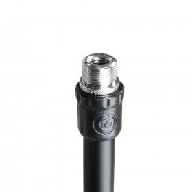 Gravity MS 43 - Rechte microfoon standaard koppeling voor microfoon klem