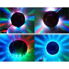 IBIZA Light UFO LED Licht effect - 4 voorbeelden