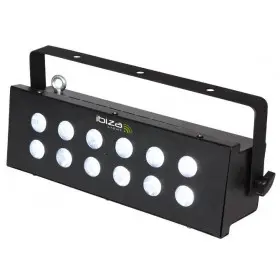 Ibiza Light STROBE12.3LED MATRIXIELE 5/6-KANAAL DMX LED STROBOSCOOP - voorkant