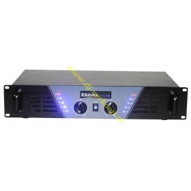 IBIZA Sound AMP300 - Semi-pro versterker 2x240W Max. op 4 ohm Voorkant
