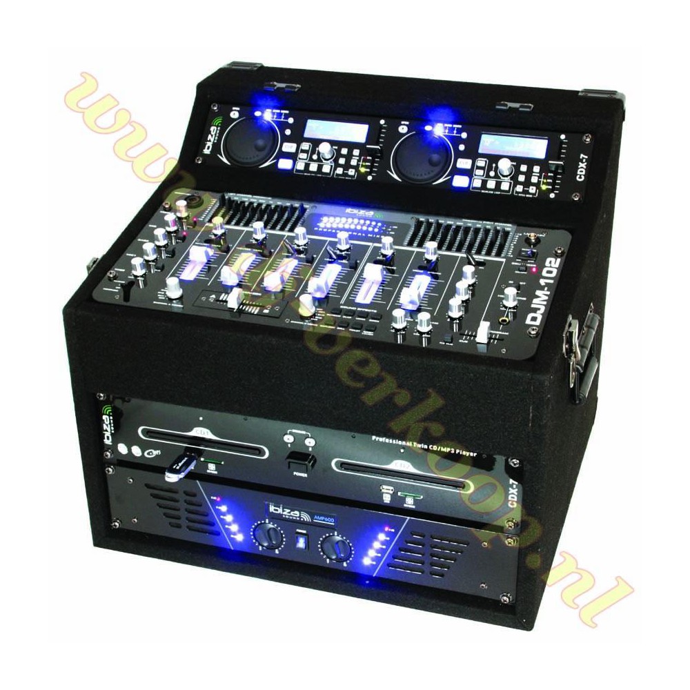 Competitief opener Goneryl IBIZA-Sound DJ1000 Complete Dj Set in case voordelig Kopen?