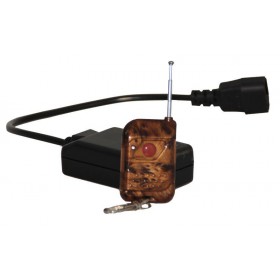 draadloze afstandsbediening - Ibiza Light LOWFOG1500W - Lage rook machine