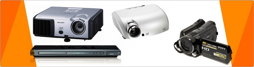 Audio / Video verhuur, TV, Beamer, Megafoon, DVD, Geluid Apparatuur