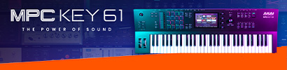 AKAI MPC KEY 61 - standalone mpc synthesizer keybord