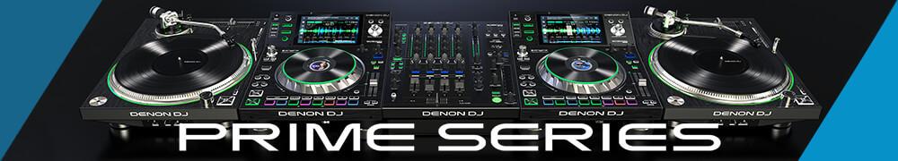 Denon DJ prime set bestaande uit 2x vl12, 2x SC5000 en een X1800