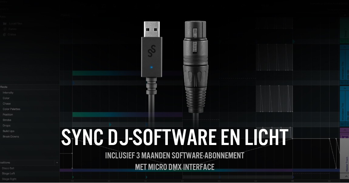 Sync DJ-software en licht met de: SoundSwitch Micro DMX Interface 
