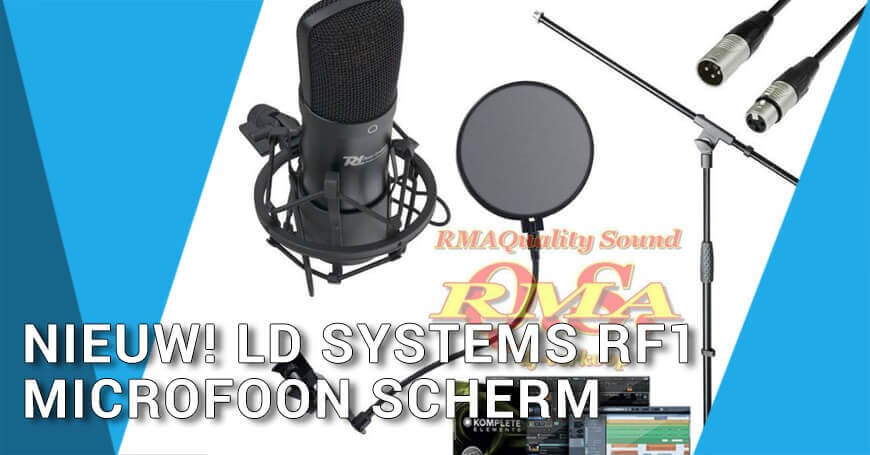 Nieuw! LD Systems RF1 Microfoon Scherm