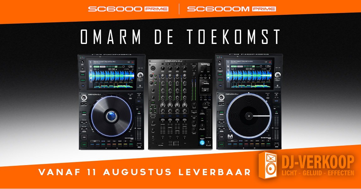 De Denon DJ SC6000 en Denon DJ SC6000M vanaf 11 augustus leverbaar